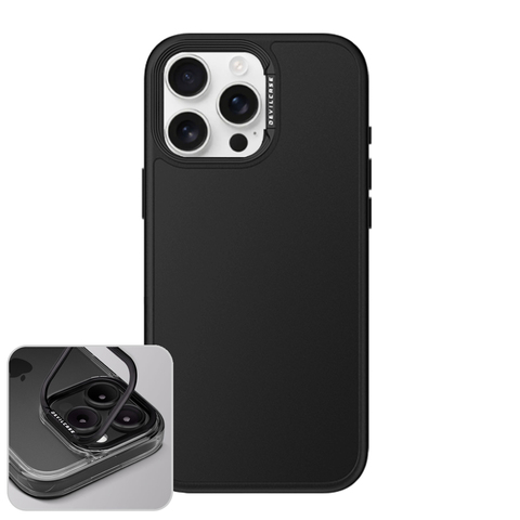 DEVILCASE Silver Streamlined Camera Tough Shockproof iPhone Case