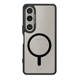 DEVILCASE Black Textured Camera Ring Matte Anti Slip Phone Case for iPhone 17, 16, 15, 14 and 13