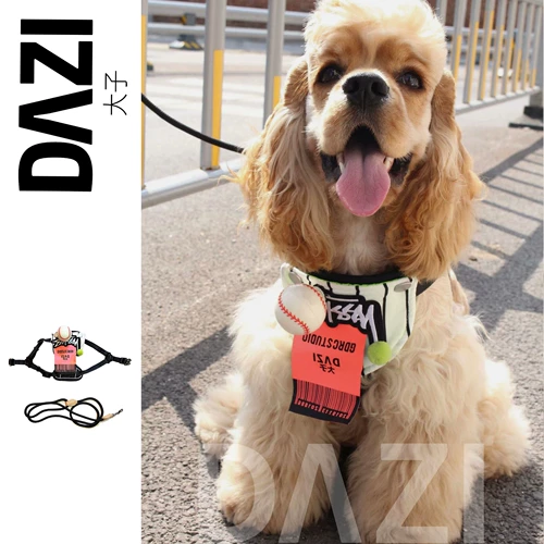 Dasizi Original Pet Dog Four Seasons Baseball Buled обратно к тяге