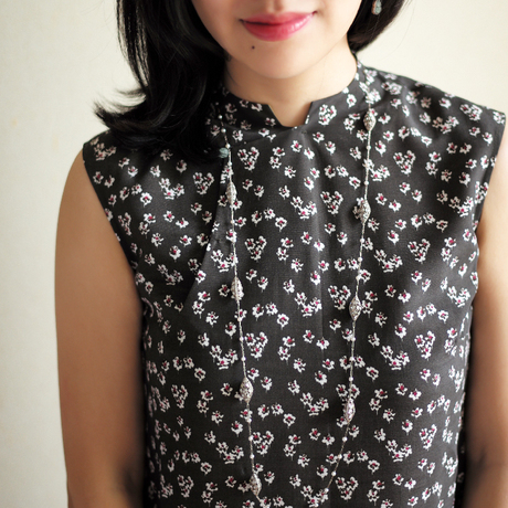 衣糊【暑茶】立开领 贯头长袍 现货