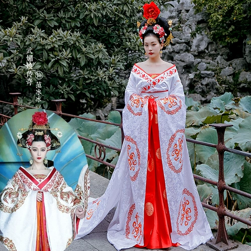 Фильм и телевизионный поклонник Bingbing Wu Zetian тот же костюм Wu Mei Niang Tang Dynasty