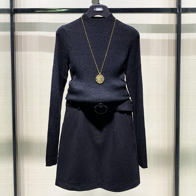 taobao agent Autumn woolen sweater, long-sleeve, city style, high collar