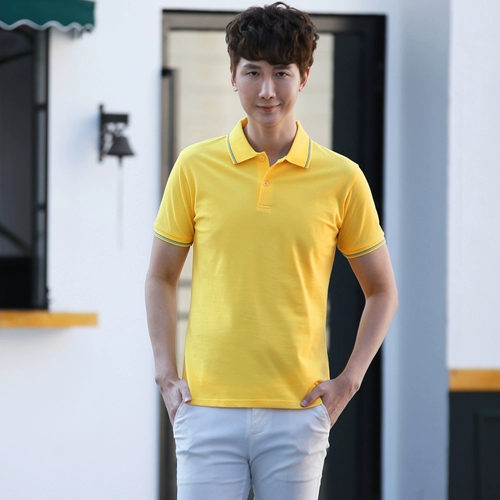 Дышащая летняя футболка polo для работы, короткий рукав, впитывает пот и запах, делается под заказ, с печатью вашего логотипа