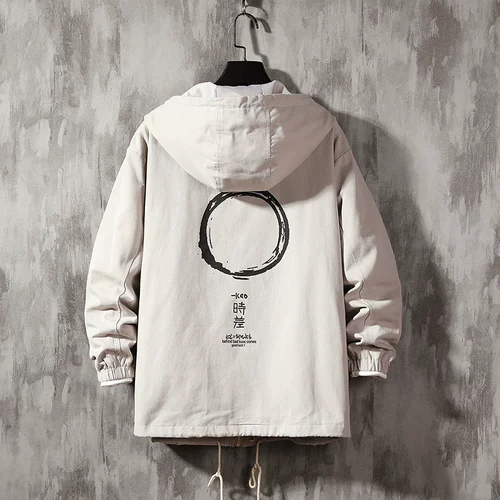 Мужская куртка, осенняя утепленный лонгслив, бейсбольная форма, оверсайз