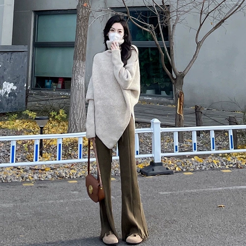 Демисезонный небольшой свитер, французский стиль