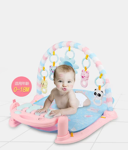 (Трансграничная торговля), круглая музыкальная игрушка для младенца для спортзала для ползания, 0-12 мес., Amazon