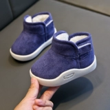 Зимняя детская флисовая обувь для раннего возраста, детские сапоги, мягкая подошва, 1-2-3 лет