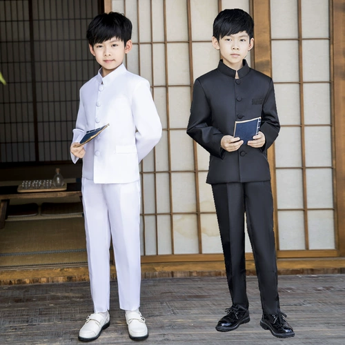 Осенний детский классический костюм для мальчиков для школьников, детская одежда