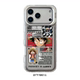 One Piece Jolly Roger iPhone Anime Cartoon Stand iPhone Case for iPhone 12 – 17