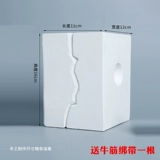 Керамика инструмент плесень гипса из мультипликации милый животный мини -слон ветряной коляска керамическая печать