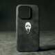 Ghostface Horror Scream Jason Mask Suede Microfiber Phone Case for iPhone 17, 16, 15, 14, 13 and 12