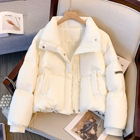 Белый зимний пуховик, расширенная куртка, 2023, премиум класс