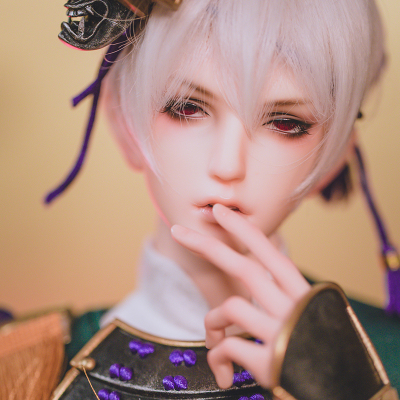 taobao agent BJD SD Ringdoll's official accessories wig 3-point uncle silver short hair RWIGS60-62