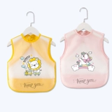 Детский водонепроницаемый нагрудник для еды подходит для мужчин и женщин, летний фартук без рукавов, анти-грязь, с карманом