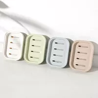 Двухэтажная сушилка, мыльница, 4 цветов, 4 шт