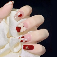 Z018 Wine Red Leopard Print (средняя длинная)