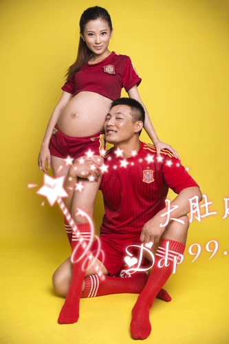 Футбольная одежда для беременных подходит для фотосессий, семейный стиль