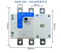 Zhengtai NH40-125A200A250A315A400A630A1000A3P4P Изолированный переключатель изолированный переключатель