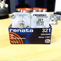 Швейцарская Renata Оригинальная импортная батарея с батареей 321 SR616SW 1,55 В серебряная батарея батарея окисления