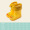 Little Yellow Duck Rain Shoes+Inner Tank