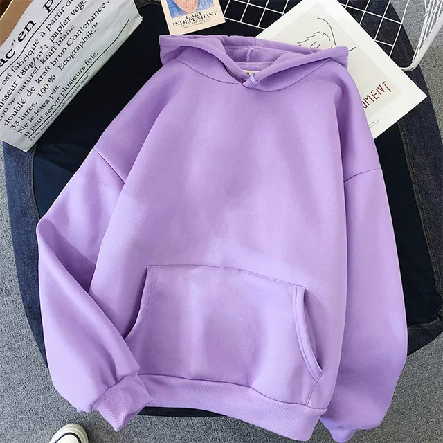 Свободная оверайз основная кофточка для женщин Oversized CrewNeck 2021
