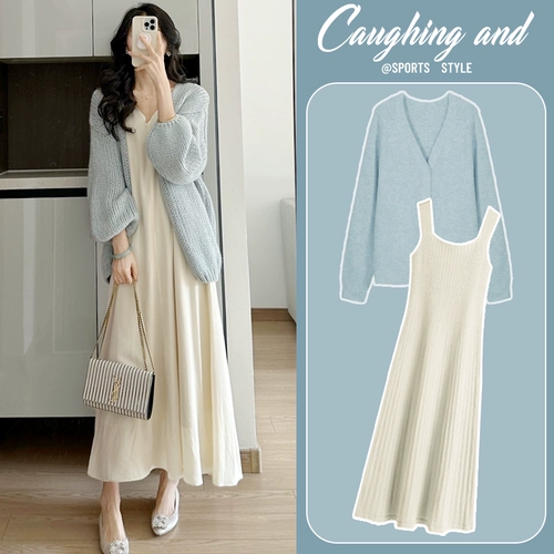 Весеннее платье для беременных, весенний комплект, городской стиль, в западном стиле, подходит для подростков