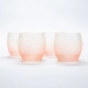 Lemeiya Glass Cup Phòng khách Cốc trà Uống Cup Frosted Cup Juice Cup Ngưng tụ hộ gia đình Cup thẳng 6 bộ - Tách