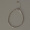 Plain Circle Broken Silver Bracelet