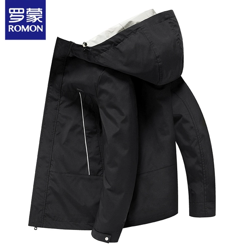 Трендовая универсальная куртка с капюшоном, осенняя, в корейском стиле