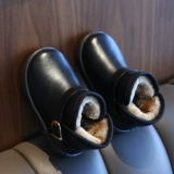Нескользящие детские короткие сапоги, зимние утепленные ботинки для мальчиков, подходит для подростков, 2019