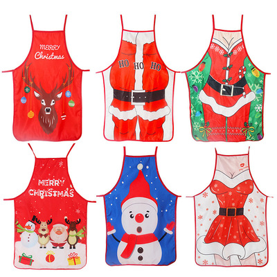 taobao agent Christmas decorations, funny clothing, apron, work props