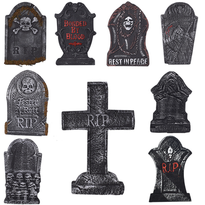 taobao agent Halloween of Ghost House Secret Bar KTV Decoration props, film and television script, killing the coffin grave tombstone Halloween
