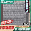 Silver -gray [Antibacterial · Douyin New] 10 pieces of about 5.4 square meters of word of mouth recommendation