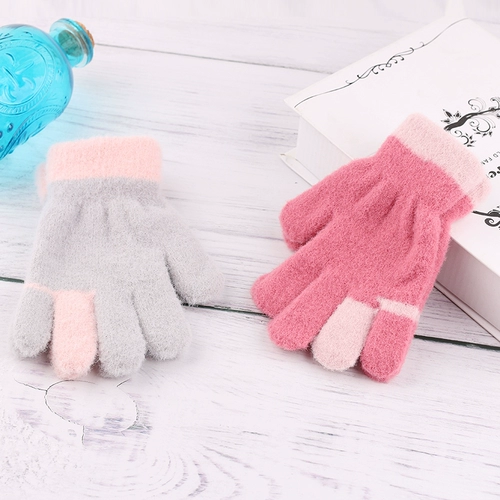 Детские демисезонные удерживающие тепло перчатки подходит для мужчин и женщин, простой и элегантный дизайн