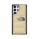 The North Face Trendy Fashionable Quilted Leather Phone Case for Galaxy S25, S25+, and S25 Ultra
