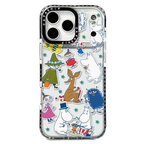 MagSafe Moomin Dark Forest Illustration Silicone – Pro/Plus/Max/Air – 17, 16, 15, 14, 13, 12 iPhone Case