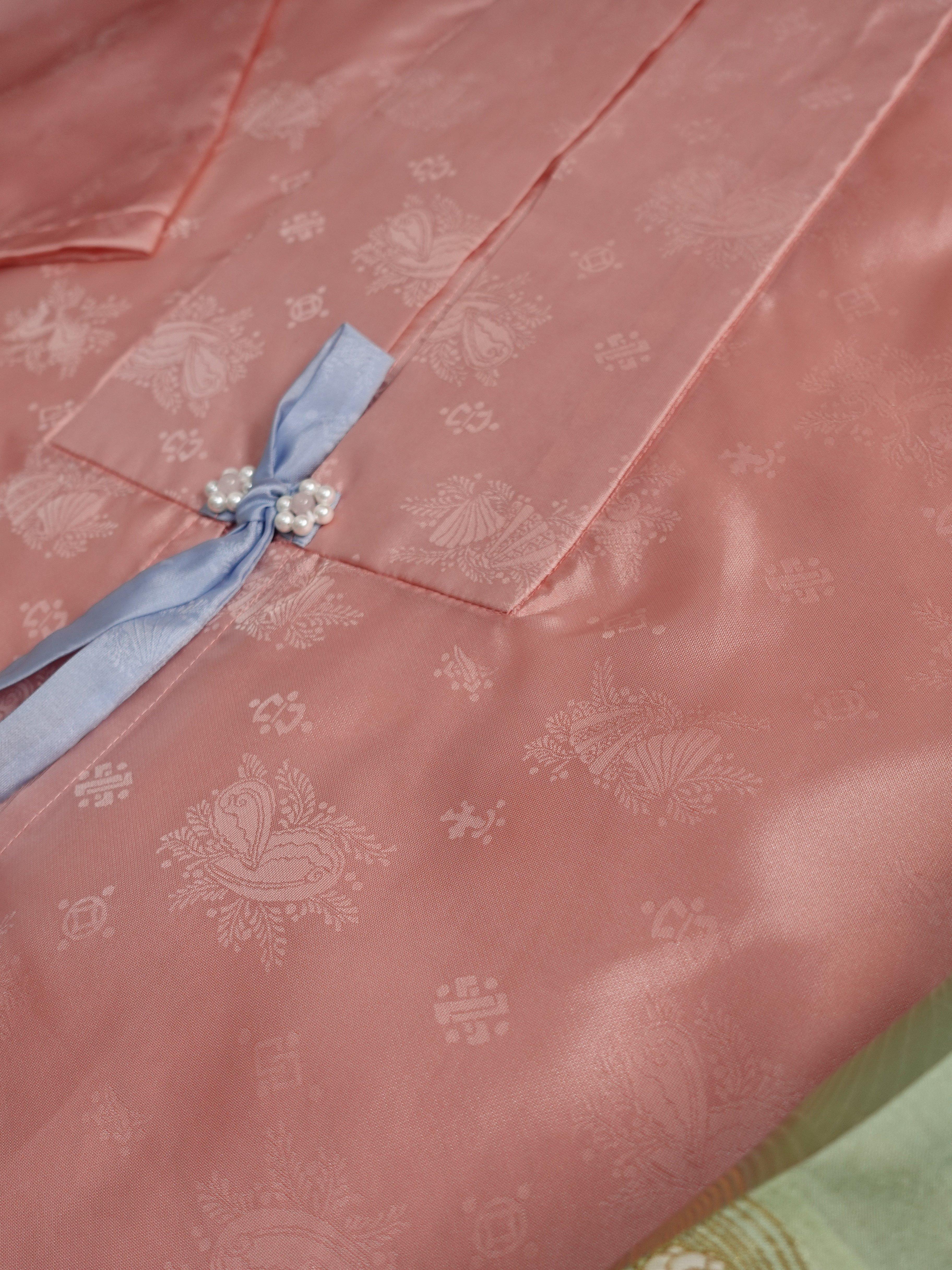 {沧海拾贝}贝蚌杂宝纹暗花纱料 轻软亲肤 四季款汉服面料云裾霞绮