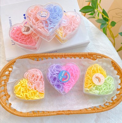 taobao agent Doll doll Bjd Blythe Xiaobu hair accessories change makeup candy color disposable rubber band hair rope