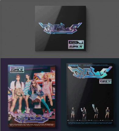 Первая партия бесплатной доставки Spot] Альбом AESPA Mini 2 Girls Official Periferal Poster Card