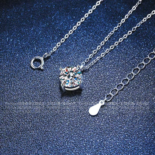 Ожерелье, цепочка до ключиц, серебро 925 пробы, золото 750 пробы, простой и элегантный дизайн