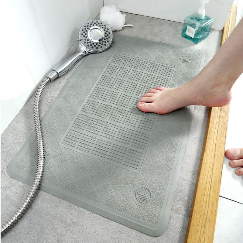 Buy Rubber bathroom nonslip mat bath shower home foot pad Toilet