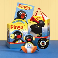 Динамик-качалка Pingu + подарочный пакет Pingu плюс плюшевые аксессуары для наушников