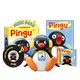 Динамик-качалка Pingu поставляется с плюшевыми аксессуарами для наушников.