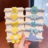 10 кусочков желтого + синей комбинации