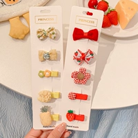 10 кусочков красного и желтого