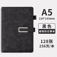 【A5】 Магнитная пряжка/с листовой черной ручкой-128