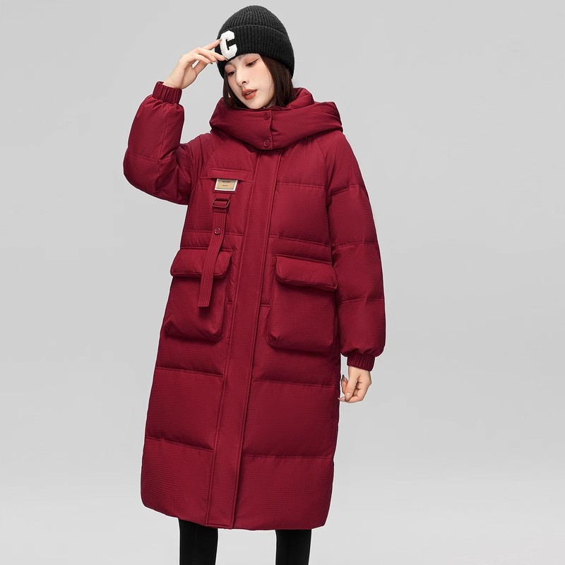 雪中飞 女式长款可拆卸帽羽绒服 88VIP会员折后¥196.87包邮 多色可选 淘金币可抵扣¥6.98