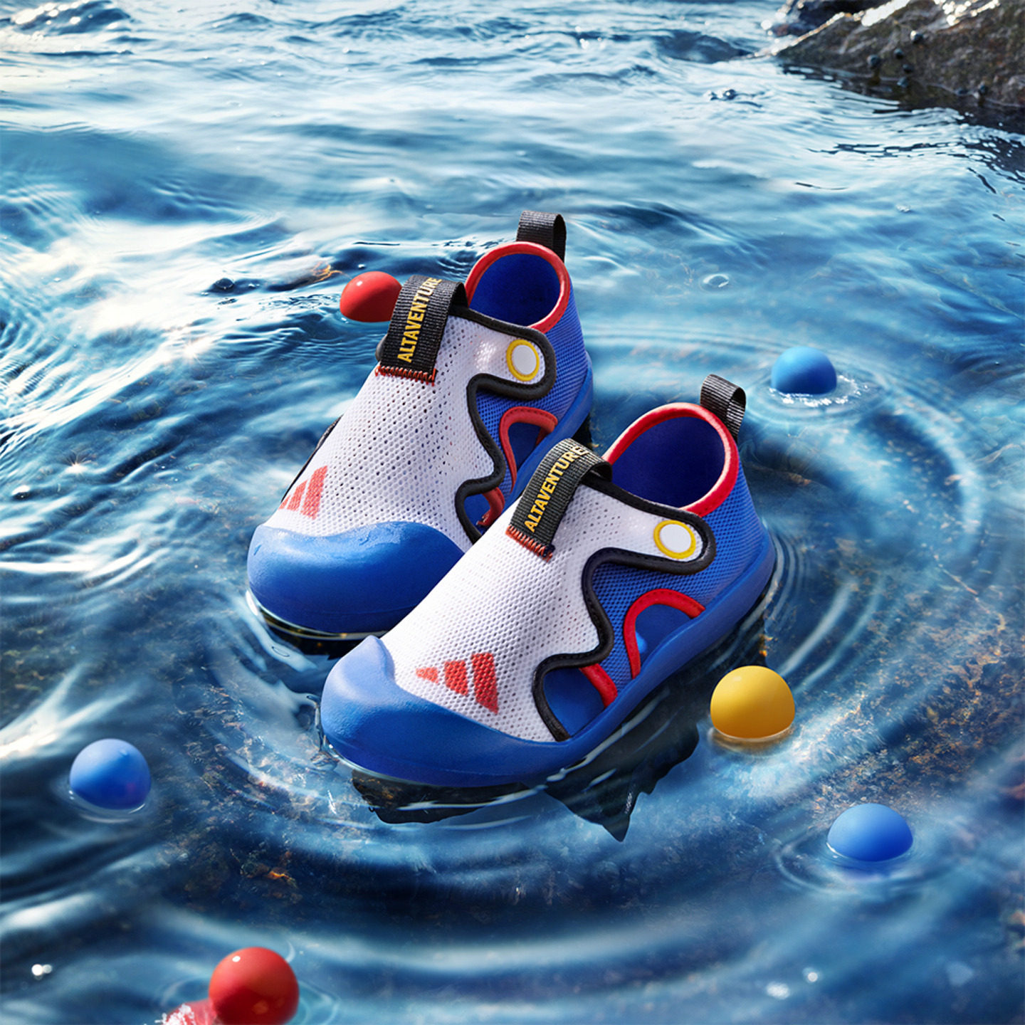 小童小浮艇 ALTAVENTURE 3玩水休闲包头凉鞋adidas阿迪达斯轻运动