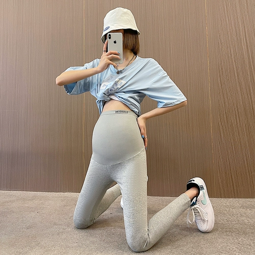 Осенние леггинсы для беременных, летние утепленные штаны, весенняя летняя одежда