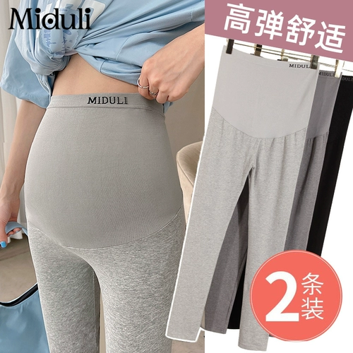 Осенние леггинсы для беременных, летние утепленные штаны, весенняя летняя одежда